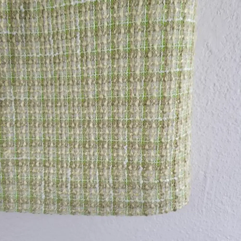 Karen Scott‎ Tweed Skirt Womens Sz 10 Boucle Green Lime